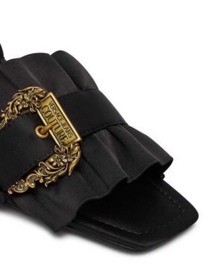 Versace Jeans Couture Sandały 80VA3S48 ZS185 Czarny