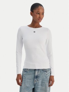 HUGO Bluzka Dasiia 50545208 Biały Slim Fit