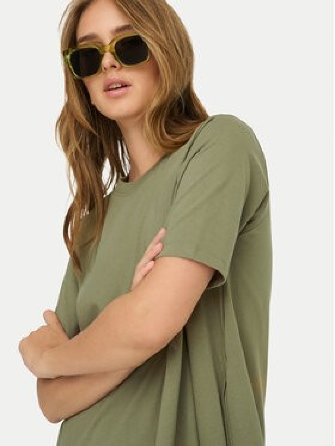 ONLY Sukienka codzienna Mara 15374631 Zielony Oversize