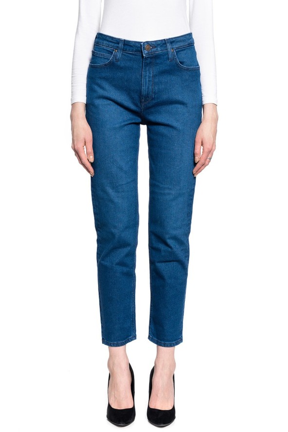 LEE REGURAL STRAIGHT CAROL DAMSKIE SPODNIE JEANSOWE DARK WORN L30ULTHF 112106767