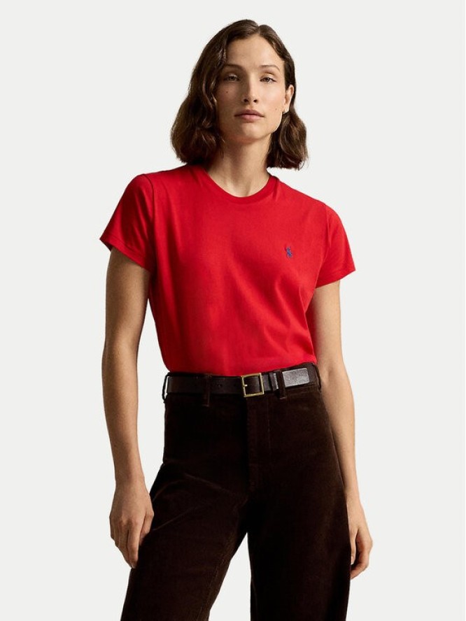 Polo Ralph Lauren T-Shirt 211B14605034 Czerwony Regular Fit