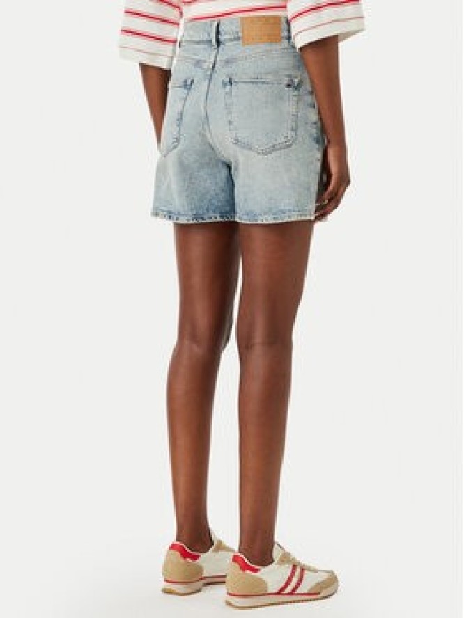 Tommy Jeans Szorty jeansowe DW0DW22893 Niebieski Mom Fit