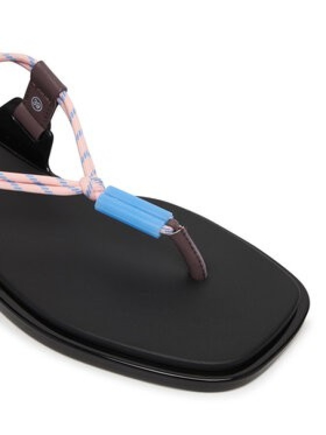 Calvin Klein Sandały Beach Sandal Rope Pu 2 HW0HW02967 Kolorowy