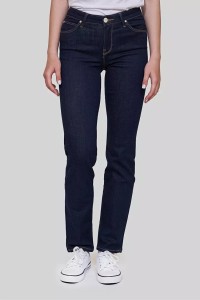 LEE MARION STRAIGHT DAMSKIE SPODNIE JEANSOWE RINSE L301FRFH 112105808