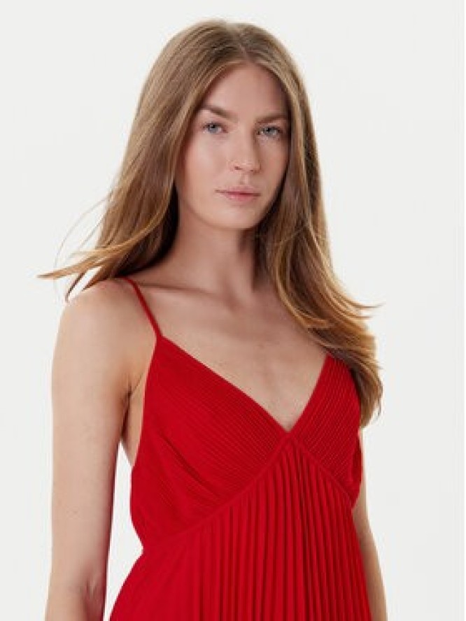 MICHAEL Michael Kors Sukienka koktajlowa MT583407R3 Czerwony Regular Fit