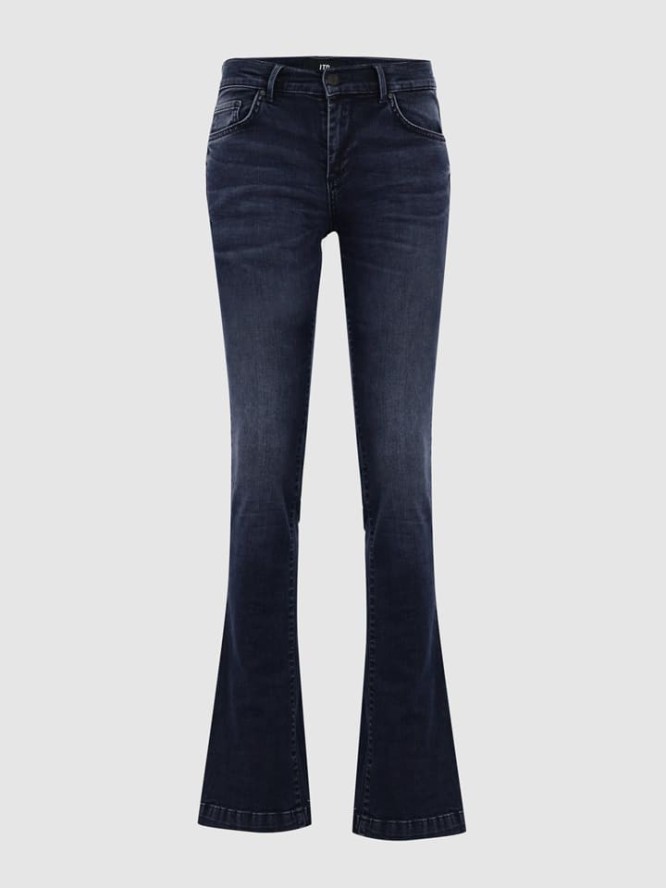 LTB Dżinsy "Fallon" - Flare fit - w kolorze granatowym rozmiar: W27/L32