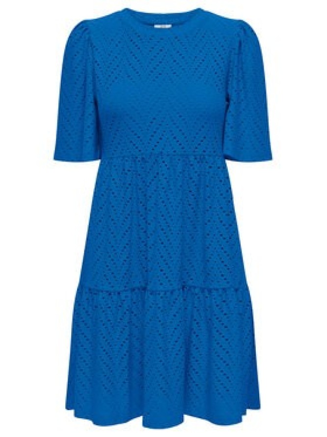 JDY Sukienka letnia Carla 15254680 Niebieski Regular Fit