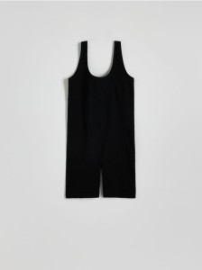 Dopasowany kombinezon - czarny