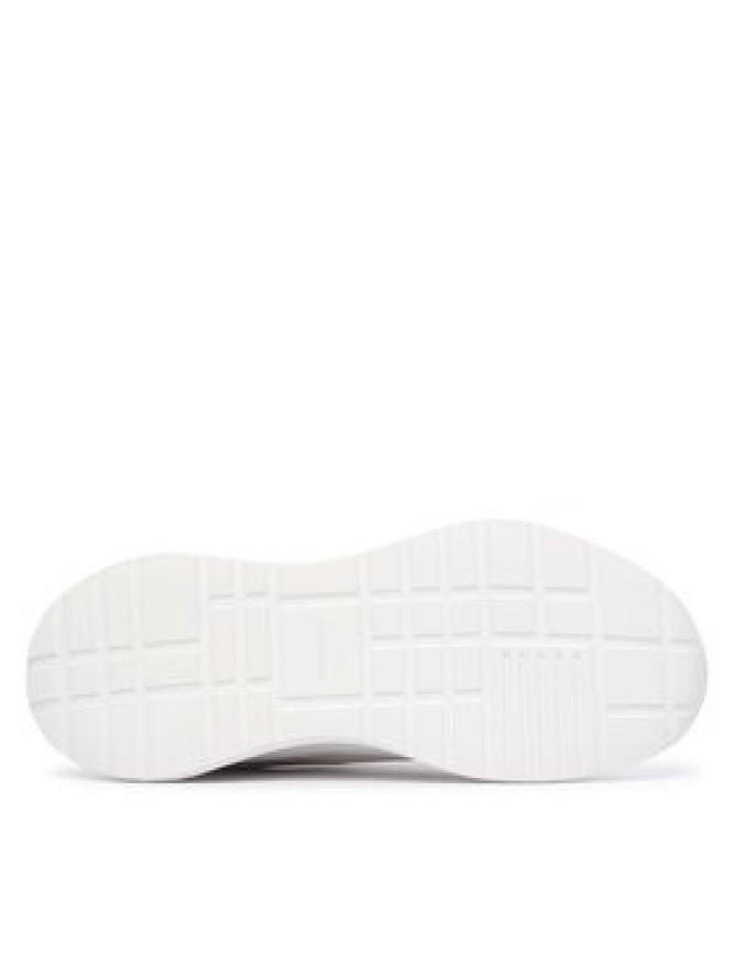 Calvin Klein Sneakersy Light Eva Run Laceup Sock Jelly HW0HW03434 Biały