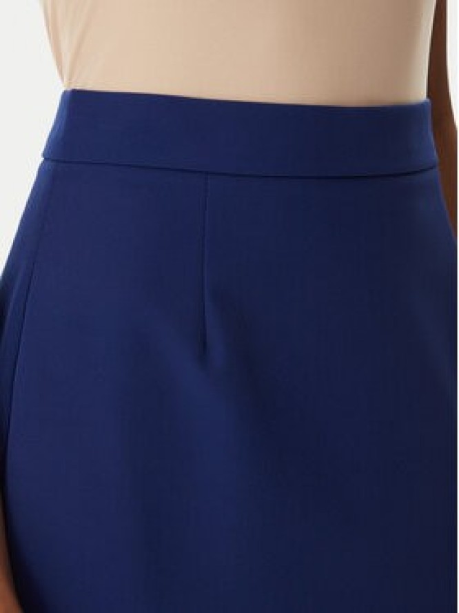 Maryley Spódnica mini 26EB710/43FR Granatowy Regular Fit