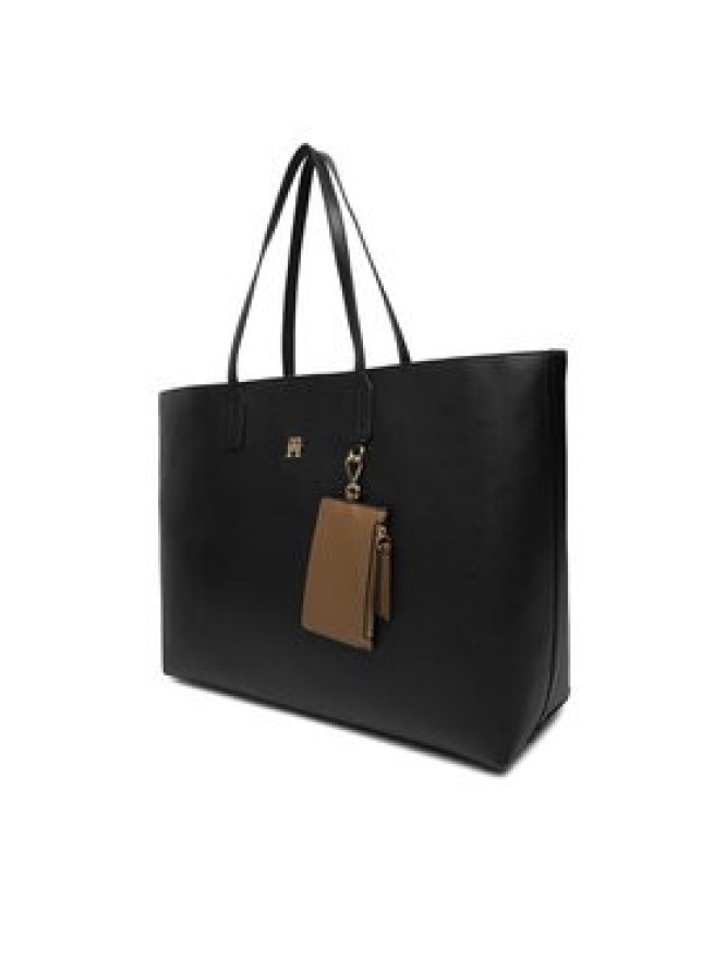 Tommy Hilfiger Torebka Th Icon Tote AW0AW18173 Czarny
