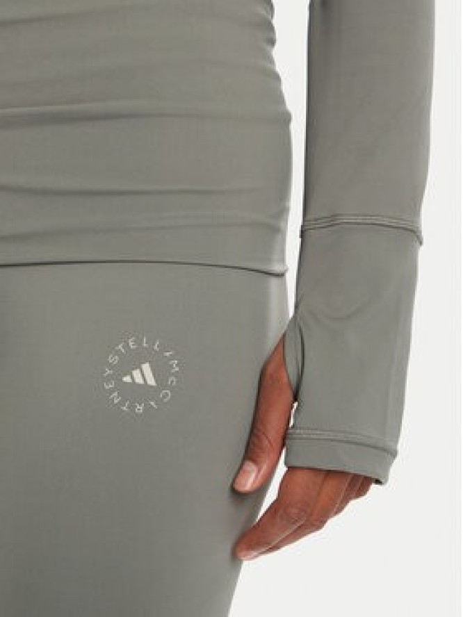 adidas by Stella McCartney Legginsy True Strength JW4538 Zielony Slim Fit
