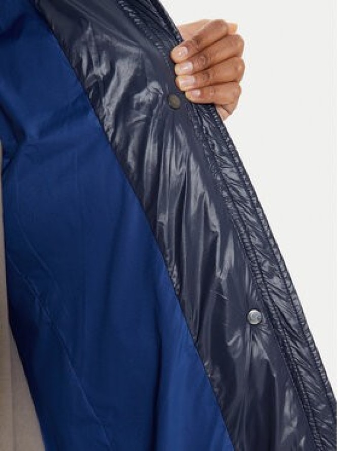 Whistler Kurtka zimowa Lakewood W Long Puffer W243266 Granatowy Regular Fit