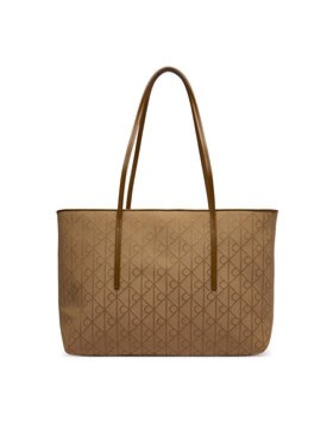 Calvin Klein Torebka Emblem Aop Jacquard LV04F3750G Khaki