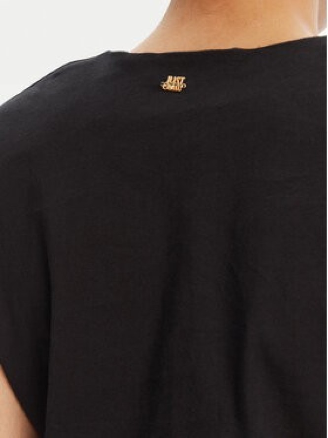 Just Cavalli Sukienka codzienna 78PAOE11 Czarny Regular Fit