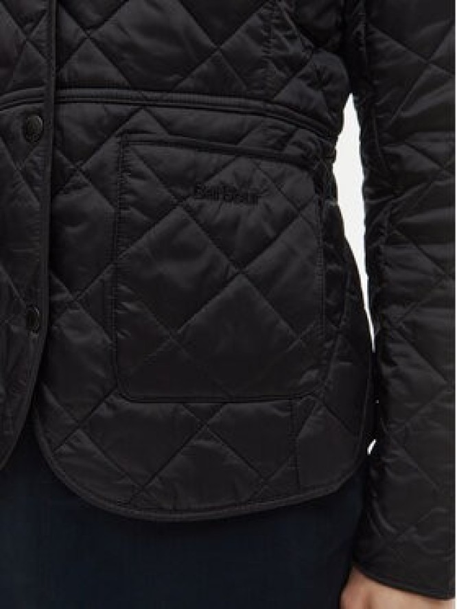 Barbour Kurtka przejściowa Deveron LQU1012BK91 Czarny Regular Fit