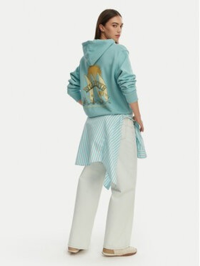 Billabong Bluza Ready And Set EBJSF00184 Turkusowy Loose Fit