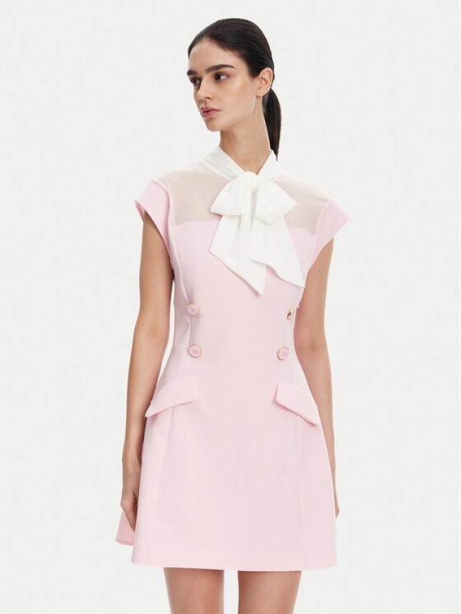 Imperial Sukienka koktajlowa AFJJJKP Różowy Regular Fit