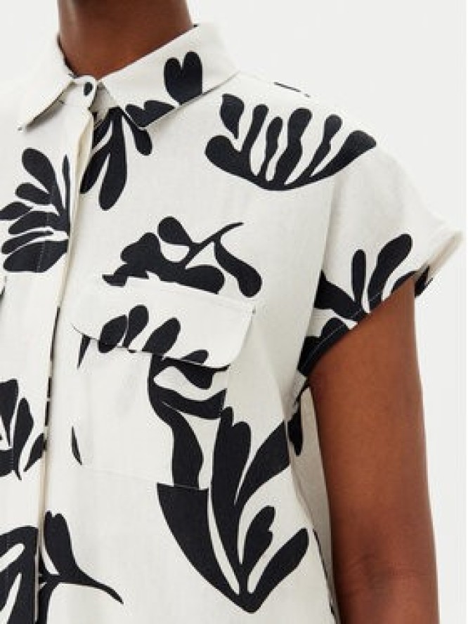 Marella Koszula Addotto 2513111142200 Biały Regular Fit