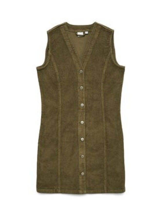 Vero Moda Sukienka codzienna Eden 10333959 Zielony Regular Fit