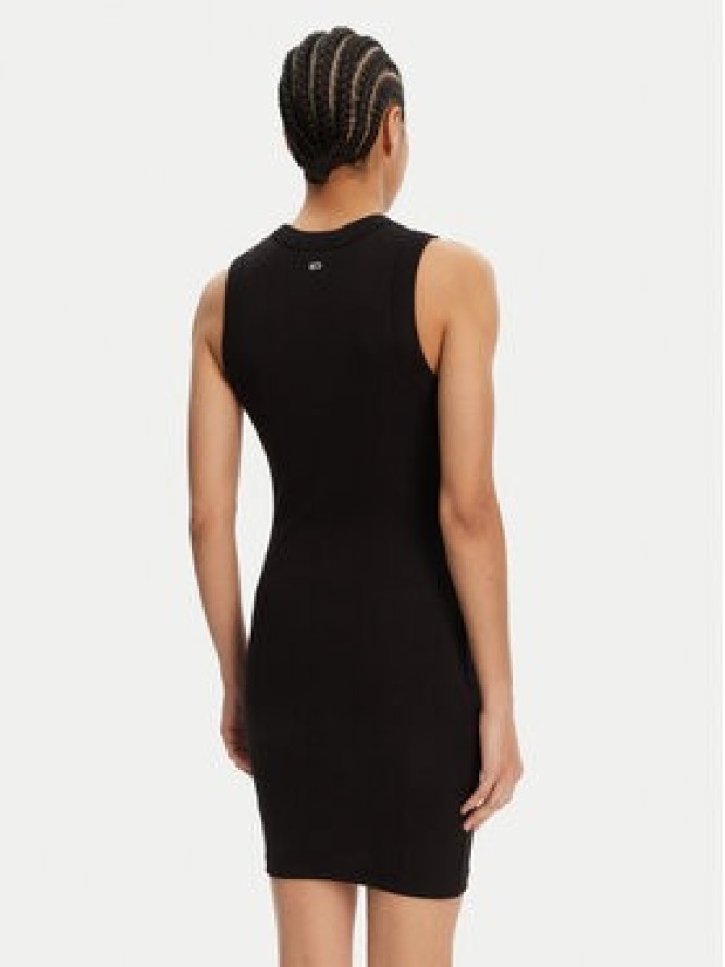 Tommy Jeans Sukienka codzienna Bubble DW0DW21351 Czarny Slim Fit