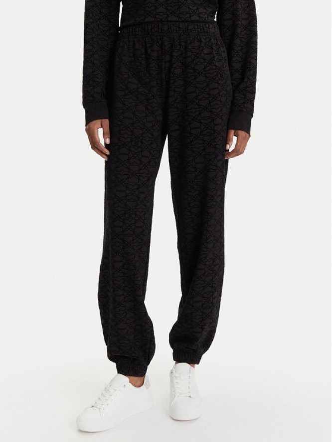 HUGO Spodnie dresowe 50545211 Czarny Regular Fit