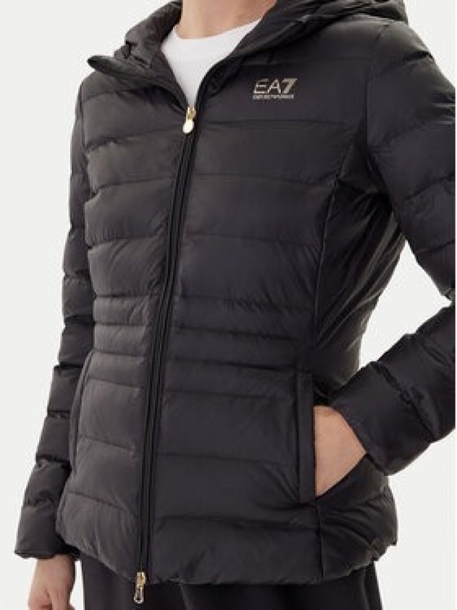 EA7 Emporio Armani Kurtka zimowa 7W000684 AF12475 UC001 Czarny Slim Fit