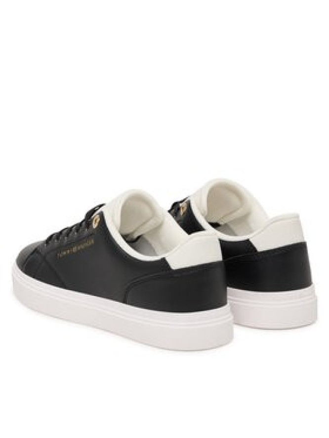 Tommy Hilfiger Sneakersy Th Feminine Cupsole Leather FW0FW09105 Czarny