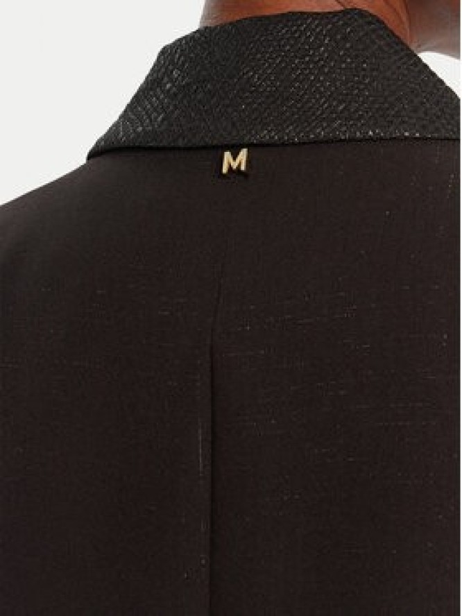 Lola Casademunt by Maite Marynarka MF2502003 Czarny Regular Fit