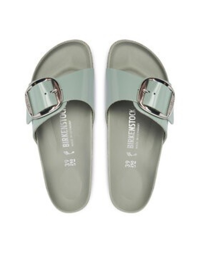Birkenstock Klapki Madrid Big Buckle Hex 1031788 Zielony