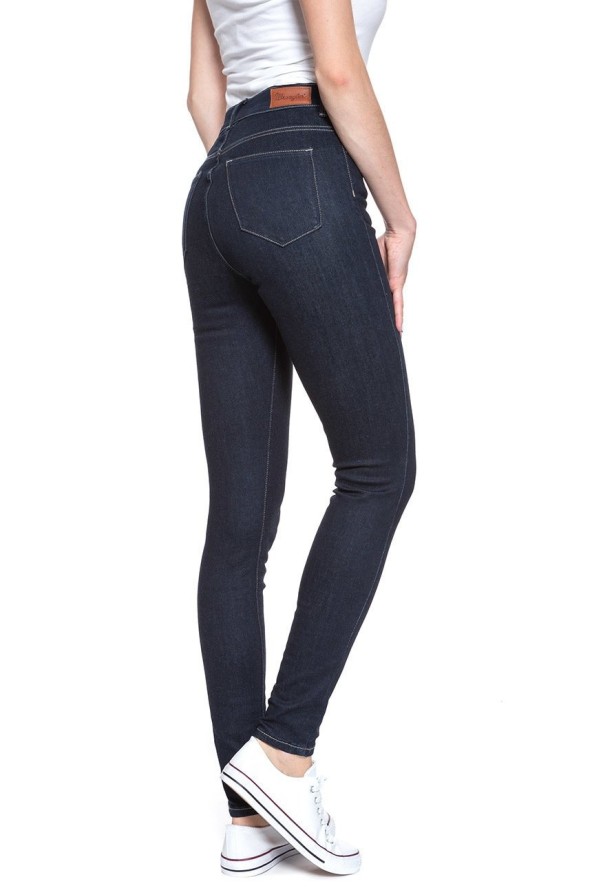 WRANGLER HIGH RISE SKINNY RINSEWASH W27HLU023 112128102