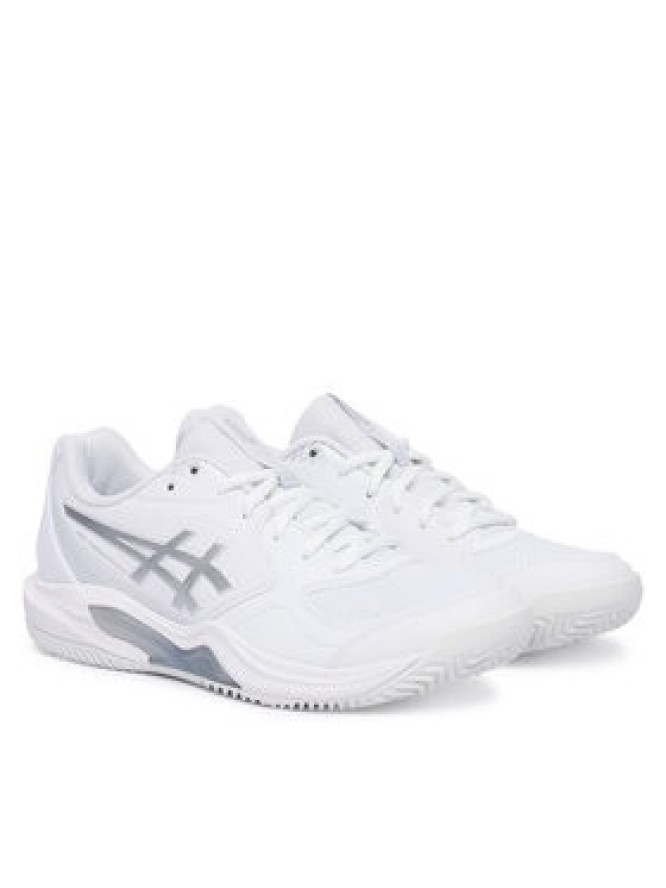 Asics Buty do tenisa Gel-Dedicate 9 Clay 1042A314 Biały
