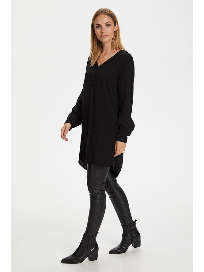 Kaffe Tunika "Amber" w kolorze czarnym rozmiar: 36