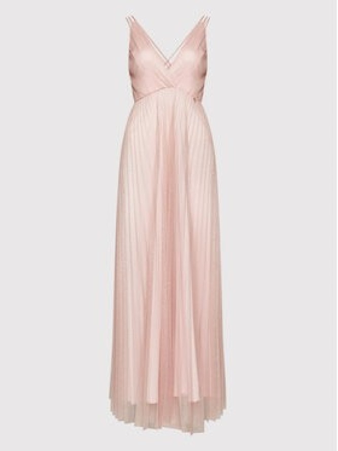 Liu Jo Sukienka wieczorowa CF2045 J1858 Różowy Regular Fit