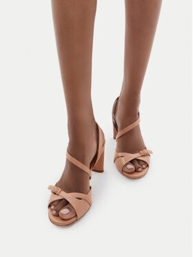 GINO ROSSI Sandały EO-GL15-986-1 Beżowy