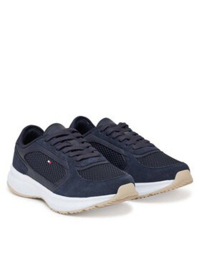 Tommy Hilfiger Sneakersy Sporty Runner FW0FW08644 Granatowy