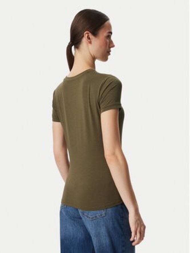 Guess T-Shirt W6YI12 K3751 Khaki Regular Fit