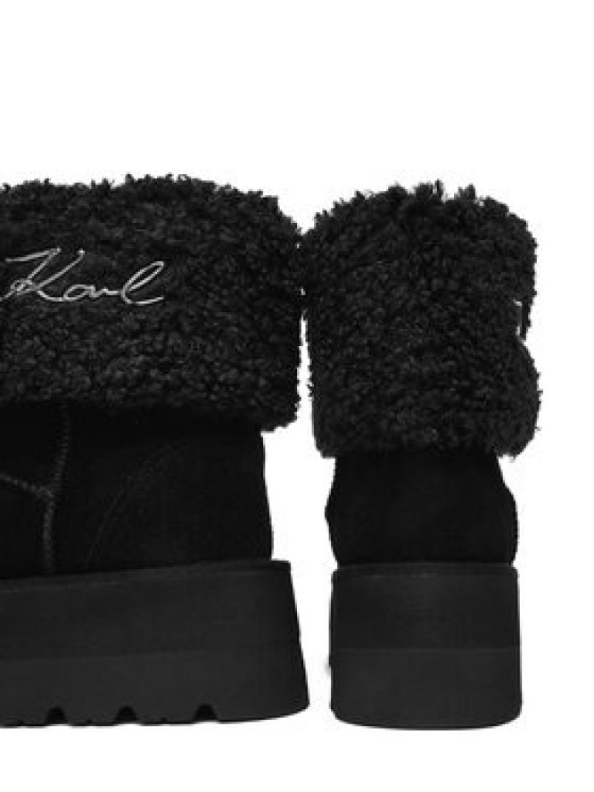 KARL LAGERFELD Śniegowce KL48653 Czarny