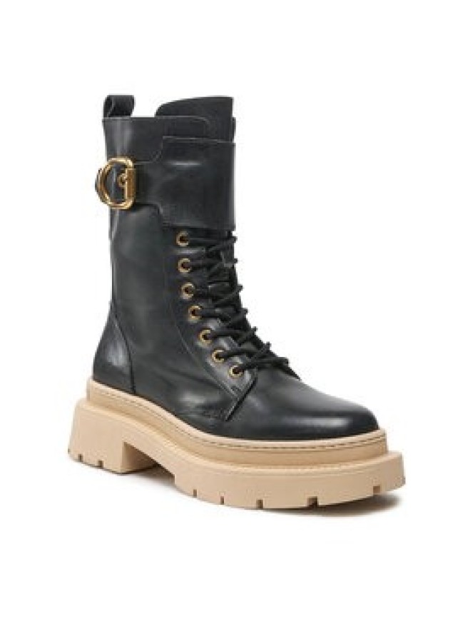 Gino Rossi Trapery 222FW105 Czarny