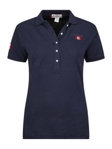 Canadian Peak Koszulka polo "Kellyeak" w kolorze granatowym rozmiar: M