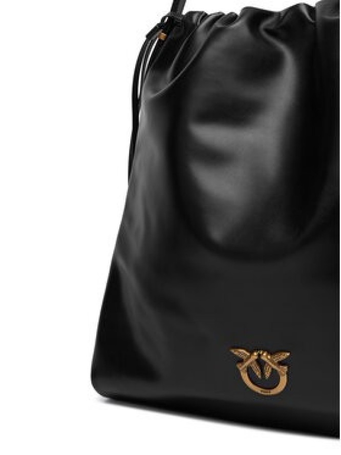 PINKO Torebka Slouchy Extra Ai 25-26 PLTT 104364 A0QO Czarny