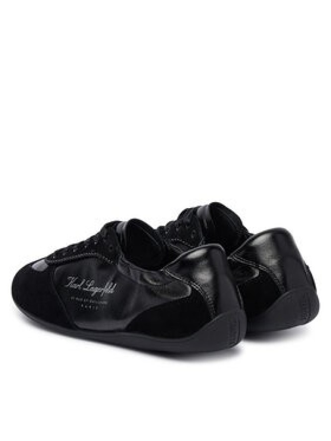 KARL LAGERFELD Sneakersy KL66125A Czarny