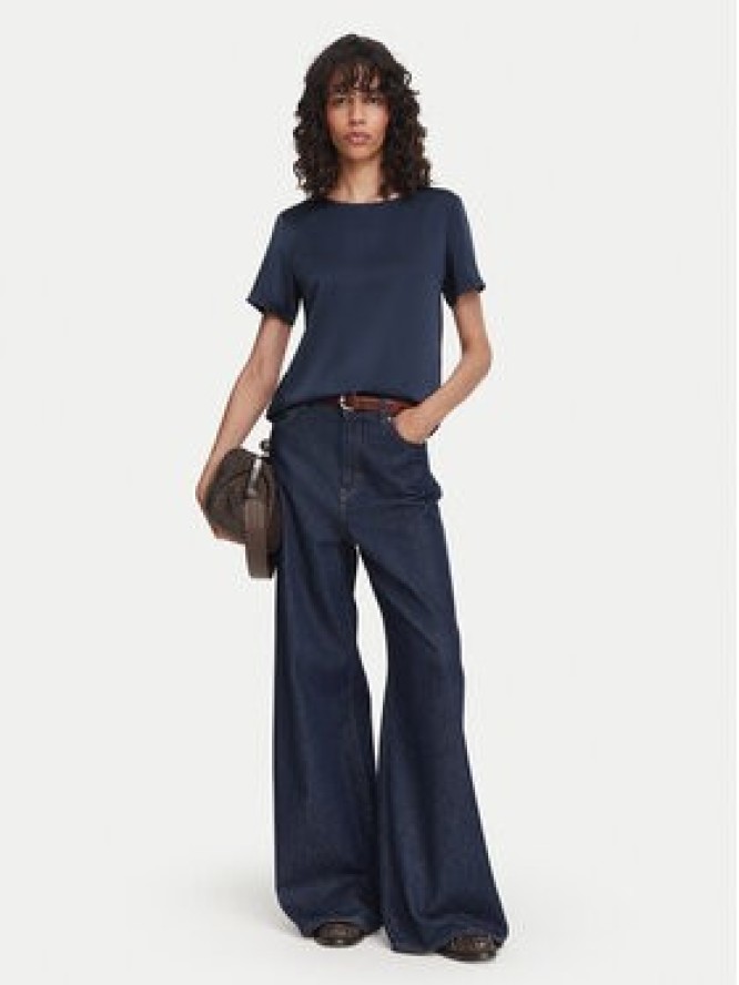 Weekend Max Mara Bluzka Gilbert 2625946041 Granatowy Regular Fit