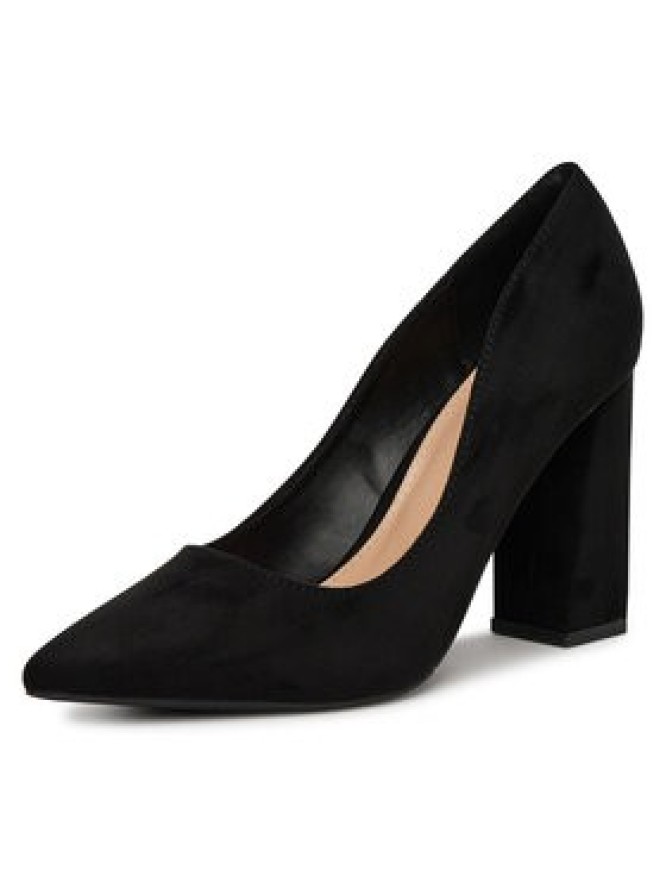 DeeZee Czółenka XLO-BLACK SU Czarny