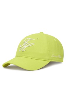 Tommy Hilfiger Czapka z daszkiem Logo Embroidery Baseball Cap AW0AW18338 Zielony