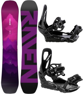 Zestaw Snowboard Raven Destiny + Wiązania Raven S230