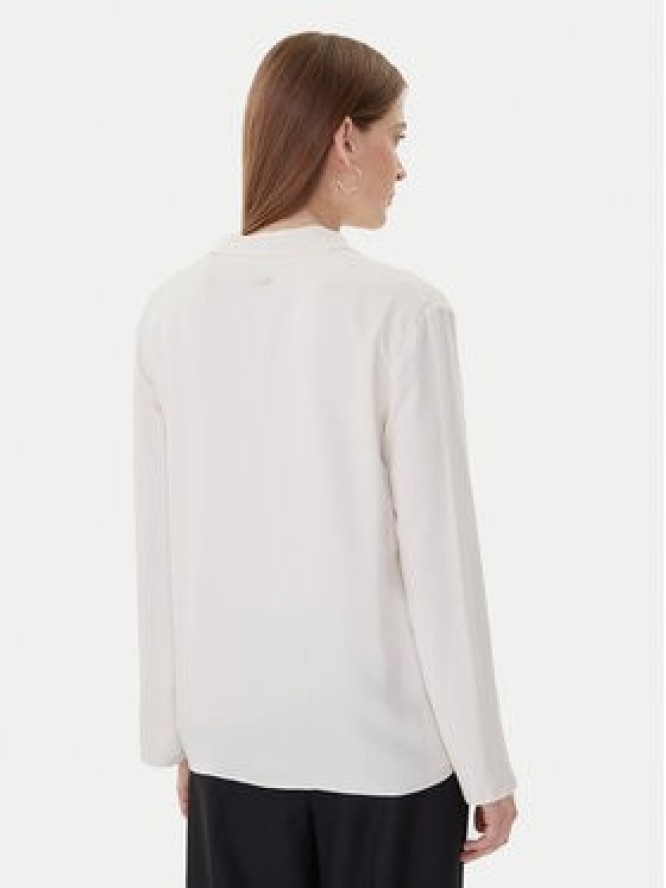 Armani Exchange Bluzka XW000732 AF16122 U1003 Écru Loose Fit