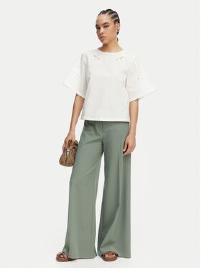 Weekend Max Mara Bluzka Targa 2615941102 Biały Regular Fit