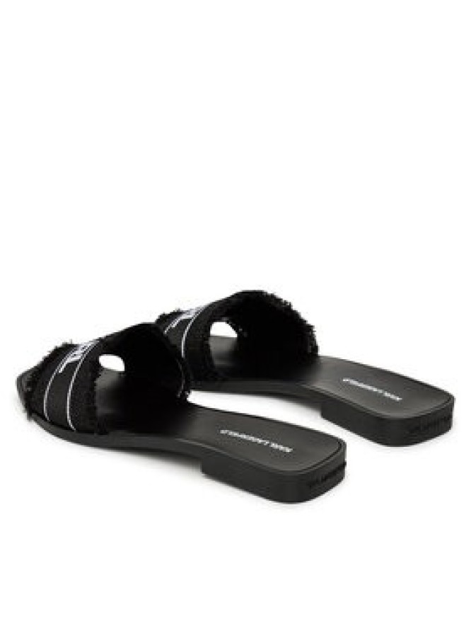 KARL LAGERFELD Klapki Skoot II KL80411 Czarny