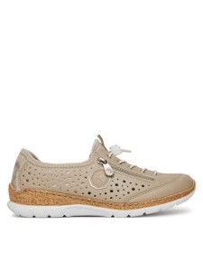 Rieker Sneakersy N42P6-62 Beżowy